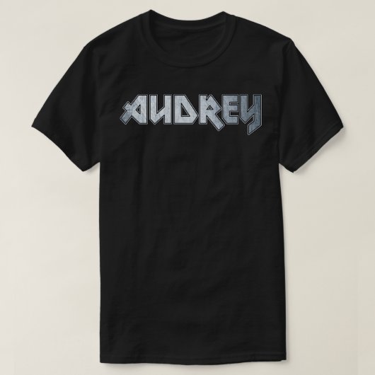 T-shirt Lourd métal Audrey (Design devant)