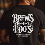 T-shirt Lourd Metal Custom Bachelor Party Rock N'Roll<br><div class="desc">Portez le plaisir ! Ce t-shirt de soirée pour célibataires en métal lourd est un cadeau personnalisé et amusant pour les groomsmen,  parfait pour les soirées brasserie,  les week-ends de baccalauréat,  et secouer l'équipe de mariés.</div>