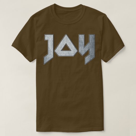 T-shirt Lourd métal Joy (Design devant)
