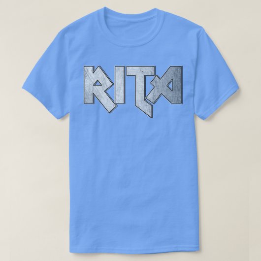 T-shirt Lourd métal Rita (Design devant)