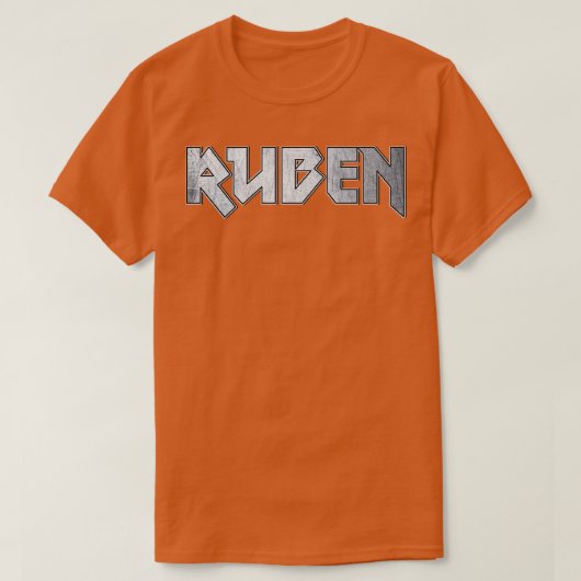 T-shirt Lourd métal Ruben (Design devant)