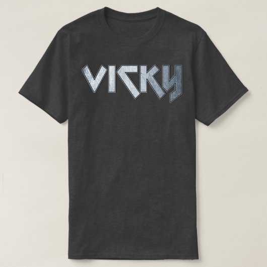 T-shirt Lourd métal Vicky (Design devant)