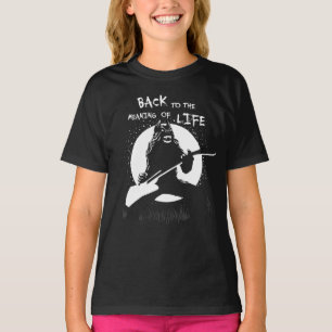 T-shirt Lourd Métal Werewolf Kids'