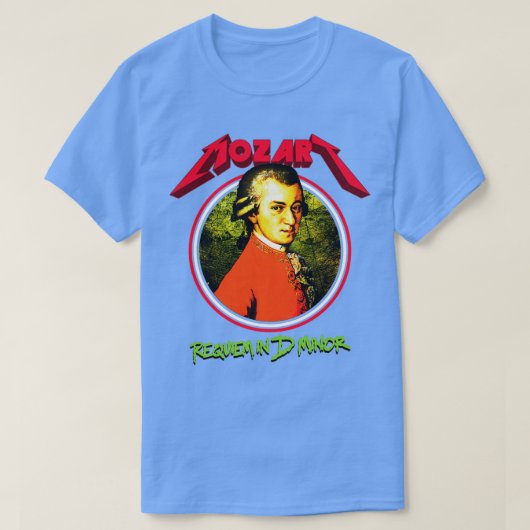 T-shirt Lourde Mozart  (Design devant)
