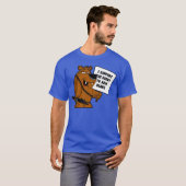 T-shirt L'ours arme l'ours gris (Devant entier)