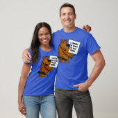 T-shirt L'ours arme l'ours gris (Unisexe)