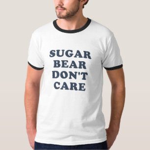 T-shirt L'ours au sucre s'en fiche