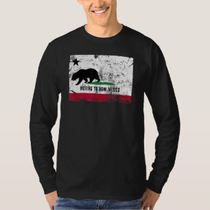 T-shirt L'Ours De Californie Se Déplace Au Nouveau-Mexique