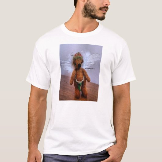 T-shirt L'ours de Ker'Dunkedunk EST un ange. Ouais ! (Devant)