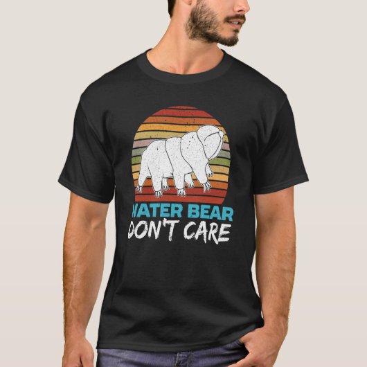 T-shirt L'ours d'eau ne s'en soucie pas Moss Piglet Scienc (Devant)