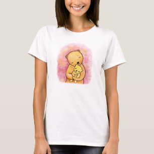 T-shirt L'ours et le bébé de maman soutiennent le T-shir