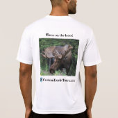 T-shirt L'ours et l'orignal de maman sur la perte (Dos)