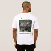 T-shirt L'ours et l'orignal de maman sur la perte (Dos entier)