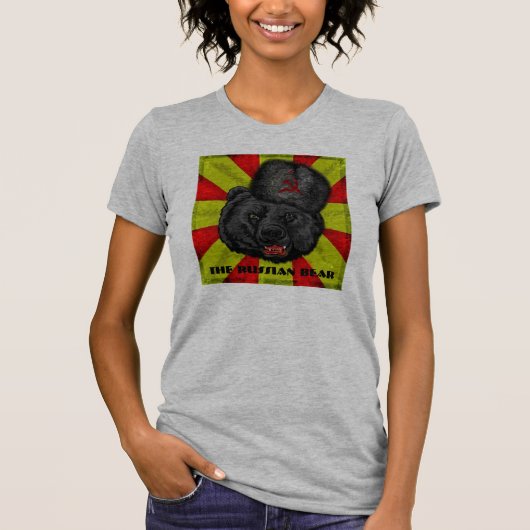 T-SHIRT L'OURS RUSSE (Devant)