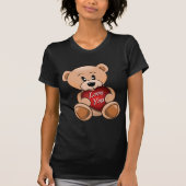 T-shirt L'ourson t'aime (Devant)