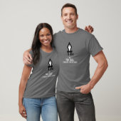 T-shirt L'outil Plume est plus puissant que l'épée (noir) (Unisexe)