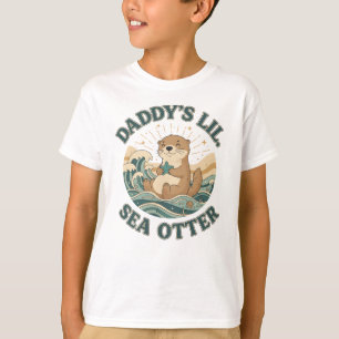 T-shirt Loutre de mer mignonne de papa