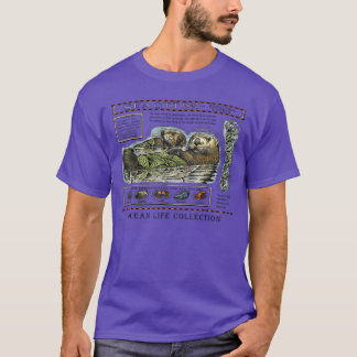 T-shirt Loutre de mer Monterey Californie 90s Amoureux de