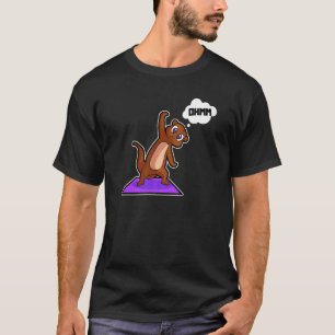 T-shirt Loutre de Poisson Poses de Yoga Sport Gymnastique
