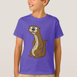 T-shirt Loutre de Rick Reggie de garde forestière