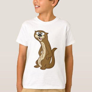 T-shirt Loutre de Rick Reggie de garde forestière