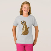 T-shirt Loutre de Rick | Reggie de garde forestière (Devant entier)