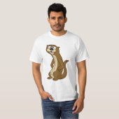 T-shirt Loutre de Rick | Reggie de garde forestière (Devant entier)