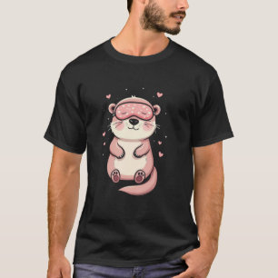 T-shirt Loutre dormant