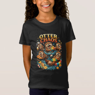 T-Shirt Loutre en pagaille