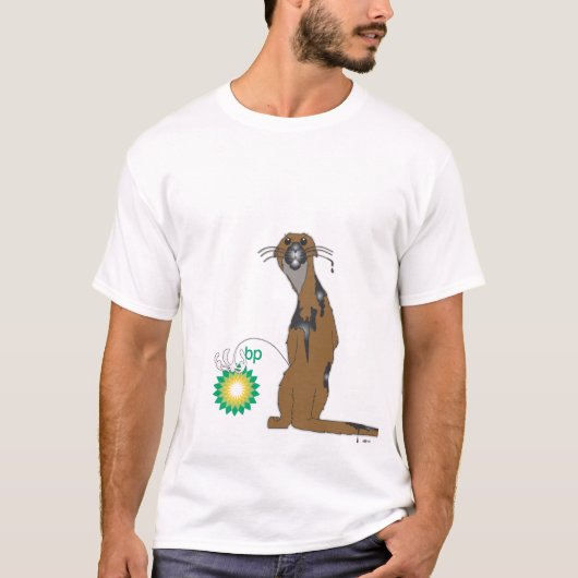 T-shirt Loutre fâchée (Devant)