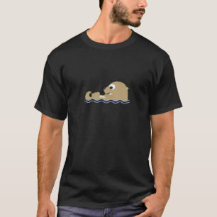 T-shirt loutre mignonne