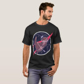 T-shirt Loutre spatiale (Devant entier)
