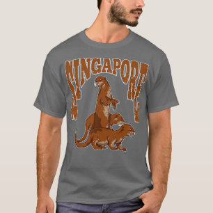 T-shirt Loutres de mer Singapour