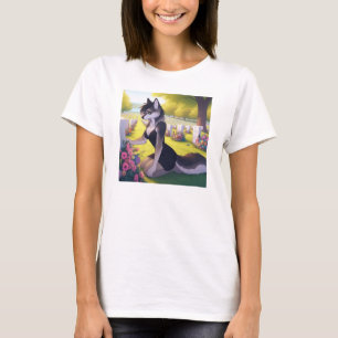 T-shirt Louve veuve de guerre