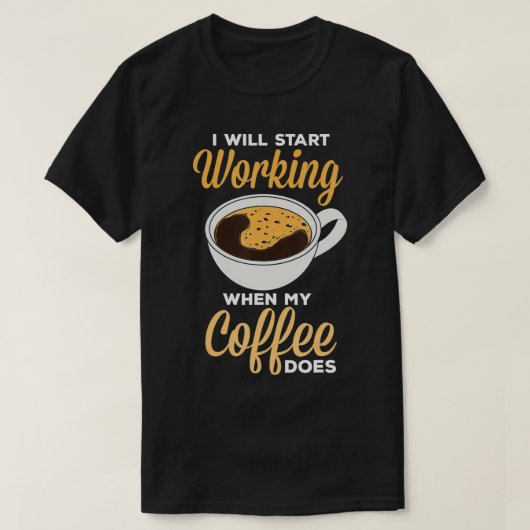 T-shirt Louveur de café (Design devant)