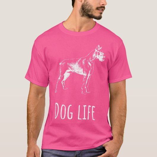 T-shirt Louveur de chiot (Devant)