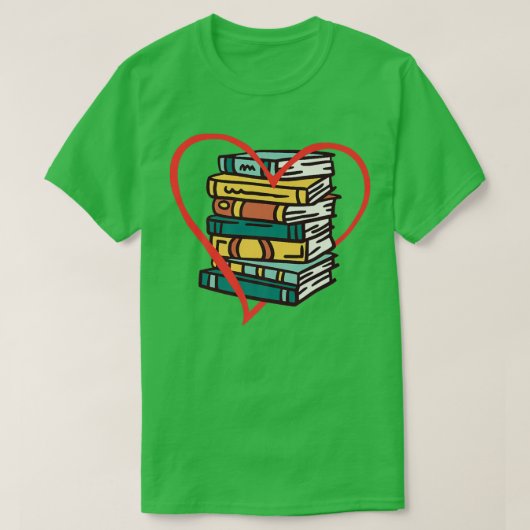 T-shirt Louveur de livres Lecture Bibliothécaire Lecteur d (Design devant)