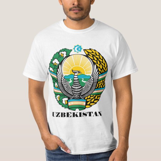 T-shirt L'Ouzbékistan (Devant)