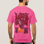 T-shirt LOV3 CLOWN LOV3 GRENADE (Dos)