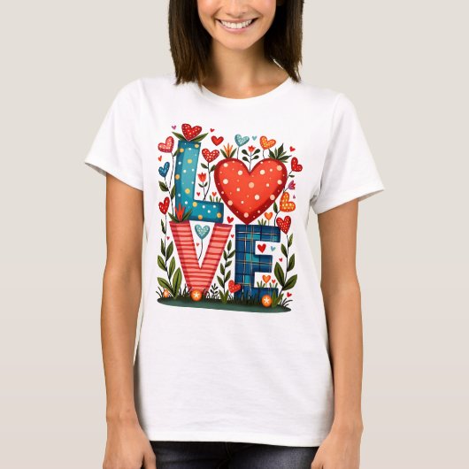 T-SHIRT LOVE (Devant)