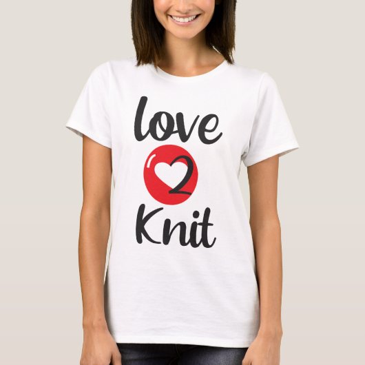 T-shirt Love 2 Knit (Devant)