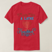 T-shirt Love A Latke Hanukkah Menorah Nine Candles Funny P (Design devant)