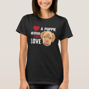 T-shirt Love A Puppie Secourt Save Love Women Men Kids