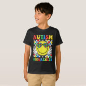 T-shirt Love Accepter Comprendre la Sensibilisation sur l' (Devant entier)