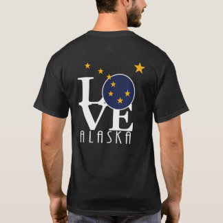 T-shirt LOVE Alaska (partie arrière)