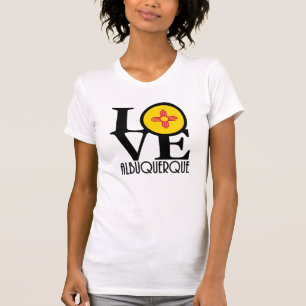 T-shirt LOVE Alb