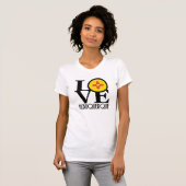 T-shirt LOVE Alb (Devant entier)