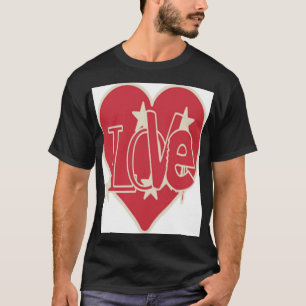 T-shirt love and make happy