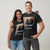 T-shirt LOVE AND RESISTANCE Kafka Romantics Modern Graphic (Unisexe)