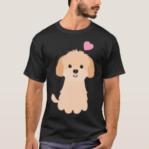 T-shirt Love Apricot Shih Poo Shihpoo Shih Tzu Poodle Mix